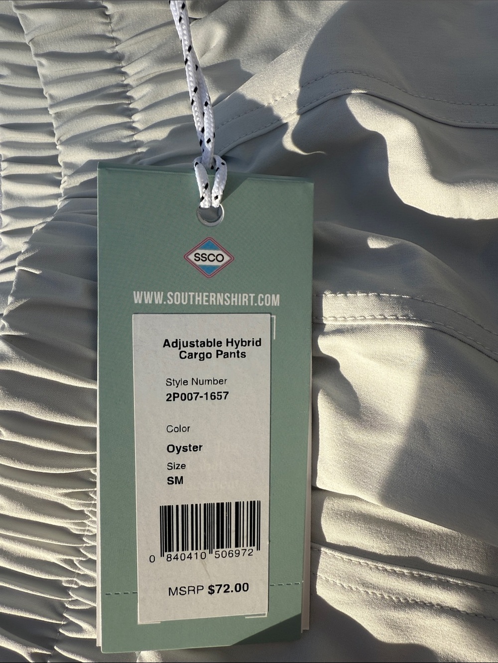 SSCO Adjustable Hybrid Cargo Pants - Picture 2 of 7
